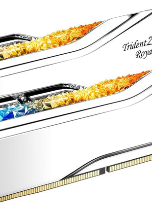 G.SKILL Trident Z5 Royal Neo Series DDR5 RAM (AMD EXPO) 64GB (2x32GB) 6000MT/s CL28-36-36-96 1.40V Desktop Computer Memory U-DIMM - Silver (F5-6000J2836G32GX2-TR5NS)