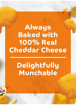 Goldfish Cheddar Cheese Crackers, 27.3 Oz Carton