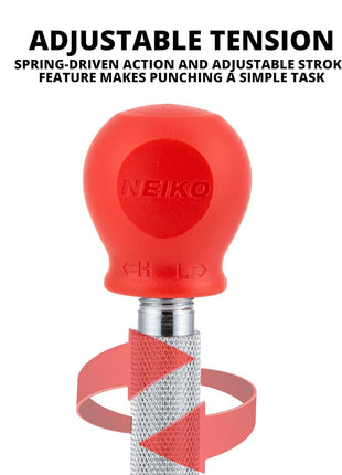 NEIKO 02638A 5-Inch Automatic Center Punch for Metal, Adjustable Impact Spring Loaded Center Punch Tool, Spring Punch, Center Punch Spring Loaded, Auto Center Punch