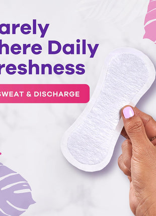 Always Panty Liners for Women Thin No Feel Protection Daily Liners, Regular, Unscented, 162 Count