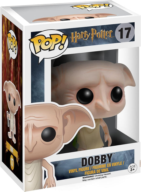 Funko Pop! Movies: Harry Potter - Dobby Action Figure, Standard - Collectable Vinyl Figure - Gift Idea - Official Merchandise - Toys for Kids & Adults - Fantasy Fans