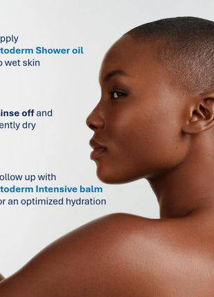 Bioderma Atoderm Shower Oil, Cleansing Oil For Face & Body, Nourishing Cleansing Oil For Dry to Atopic Sensitive Skin For Softer & Smooth Skin For Your Whole Family