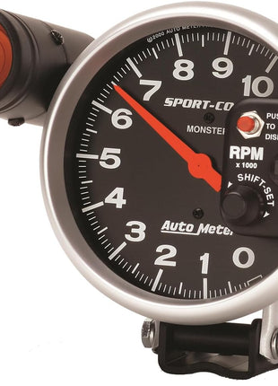 Auto Meter 3904 Sport-Comp Shift-Lite Tachometer 5.000 in.