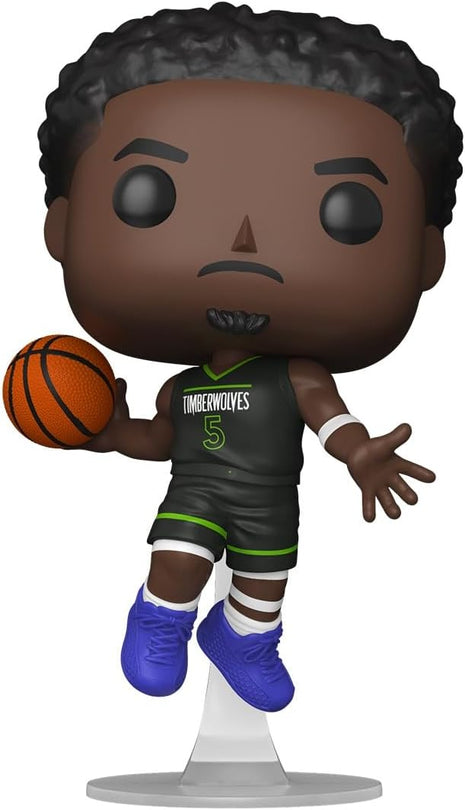Funko POP! NBA: Timberwolves - Anthony Edwards | Official Sports Merch - Collectable Vinyl Figurine for Shelf Display - Birthday Gift Idea for Fans and Collectors
