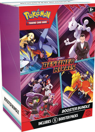 Pokemon TCG: Scarlet & Violet - Destined Rivals Booster Bundle - 6 Packs
