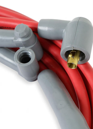 MSD 32739 Super Conductor Spark Plug Wire Set, Red