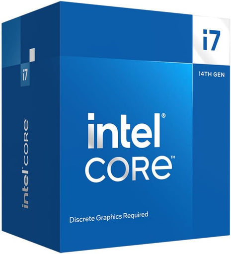 Intel Core i7-14700F Desktop Processor 20 cores (8 P-cores  12 E-cores) up to 5.4 GHz