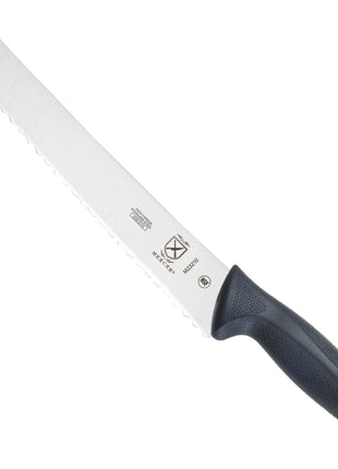 Mercer Culinary M23210 Millennia Black Handle, 10 Inch Wide Wavy Edge, Bread Knife