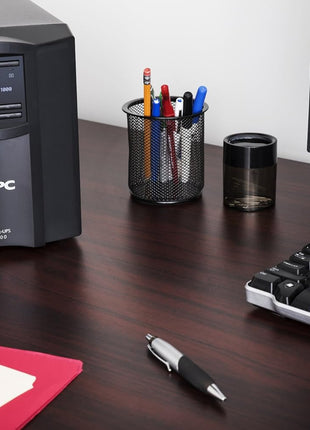 APC 1000VA Smart UPS with SmartConnect, SMT1000C Sinewave UPS Battery Backup, AVR, 120V, Line Interactive Uninterruptible Power Supply