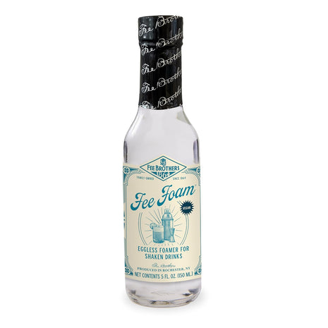 Fee Brothers Fee Foam   Cocktail Foamer and Mixer, Egg Substitute, Vegan Friendly, Gluten Free, 5 fl oz