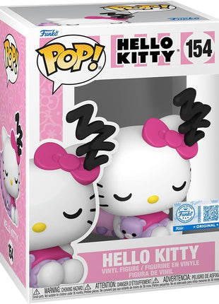 Funko Pop! Sanrio: Hello Kitty - Sleeping - Amazon Exclusive - Collectable Vinyl Figure - Gift Idea - Official Merchandise - Toys for Kids & Adults - Anime Fans - for Collectors & Display