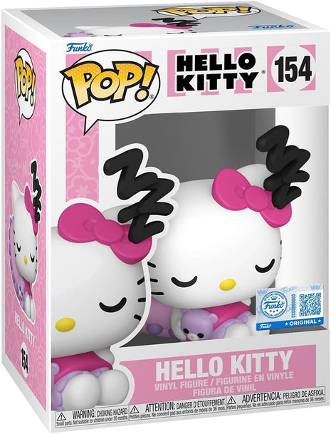 Funko Pop! Sanrio: Hello Kitty - Sleeping - Amazon Exclusive - Collectable Vinyl Figure - Gift Idea - Official Merchandise - Toys for Kids & Adults - Anime Fans - for Collectors & Display