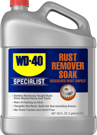 WD-40 Specialist Rust Remover Soak, One Gallon