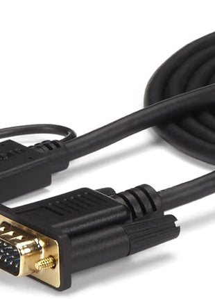 StarTech.com HDMI to VGA Cable – 6ft 2m - 1080p – Active Conversion – HDMI to VGA Adapter Cable for Your VGA Monitor / Display (HD2VGAMM6)