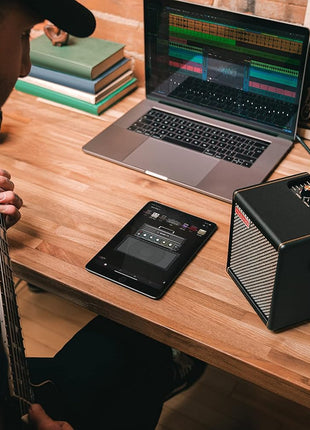 Positive Grid Spark MINI 10W Small Smart Guitar Amp & Bluetooth Speaker | Portable Sound for Guitar Playing at Home or On The Go | Black
