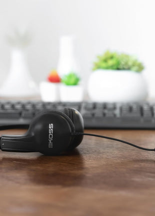 Koss UR10i Lightweight Wired Headphone, Black