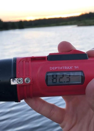 Hawkeye DT1H Handheld Depth Finder with Temperature, 300 Feet