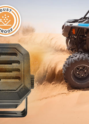 Midland - SPKMINI Mini External Speaker - Waterproof, 10 Watts, 3.5mm Plug - Compatible with All Mobile CB, GMRS, HAM and Amateur Radios