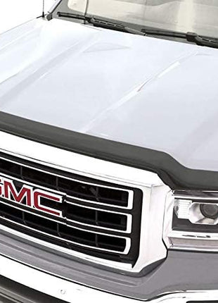 Auto Ventshade [AVS] Hoodflector Bug Shield / Hood Protector | Fits 2000-2006 Chevrolet Tahoe, Suburban 1500 & 2500, 1999-2002 Silverado 2500, 2001-2002 Silverado 3500, 1 pc. | Dark Smoke - 21936