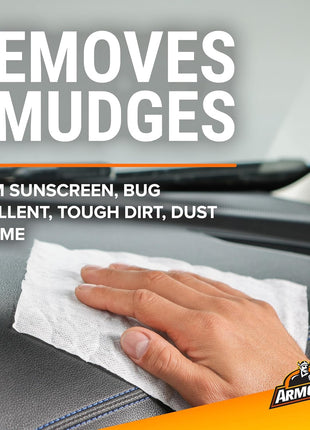 Armor All Car Interior Cleaner Wipes, Interior Cleaning Wipes for Cars, Trucks, Motorcycles, 60 Each