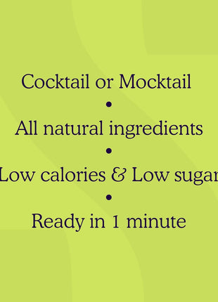 SAYSO Skinny Spicy Margarita Original Cocktail Tea Bag | Cocktail or Mocktail in Under 1 Min, Without Hot Water, <1G Sugar, 20 Calories, Non-GMO, Gluten-free, Kosher & Vegan Mixer, 8 count