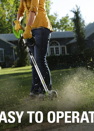 Greenworks 40V 12 Inch Cordless String Trimmer with 2Ah Battery & Charger, Dual Auto Feed Line, Variable Speed, Lightweight Weed Eater, 3 Year Warranty