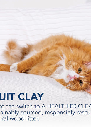 ökocat Less Mess Low Tracking Wood Clumping Cat Litter Mini- Pellets, Unscented, 14.8 pounds - Natural Ingredients, Stops Odor, Clumps Solid, 99% Dust Free, Great for Long-Hair Breeds, All Cats