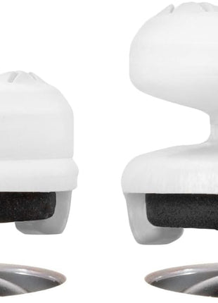 KontrolFreek FPS Freek Galaxy White for PlayStation 4 (PS4) and PlayStation 5 (PS5) | Performance Thumbsticks | 1 High-Rise, 1 Mid-Rise | White
