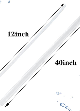 100Pcs 260 Balloons White Long Balloons for Balloon Garland Thickening Skinny Latex Twisting Balloon for Animals Modeling Christmas Birthday Wedding Party Decorations