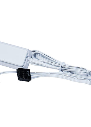 Lian Li UNI Fan SL LCD Wireless (Reverse Blade) 120mm ARGB Fan - Single Pack - 1.6" LCD - 2.4 GHz Wireless Signal for RGB & Control - Controller NOT Included & Required - White(12RSLLCD1W1W)