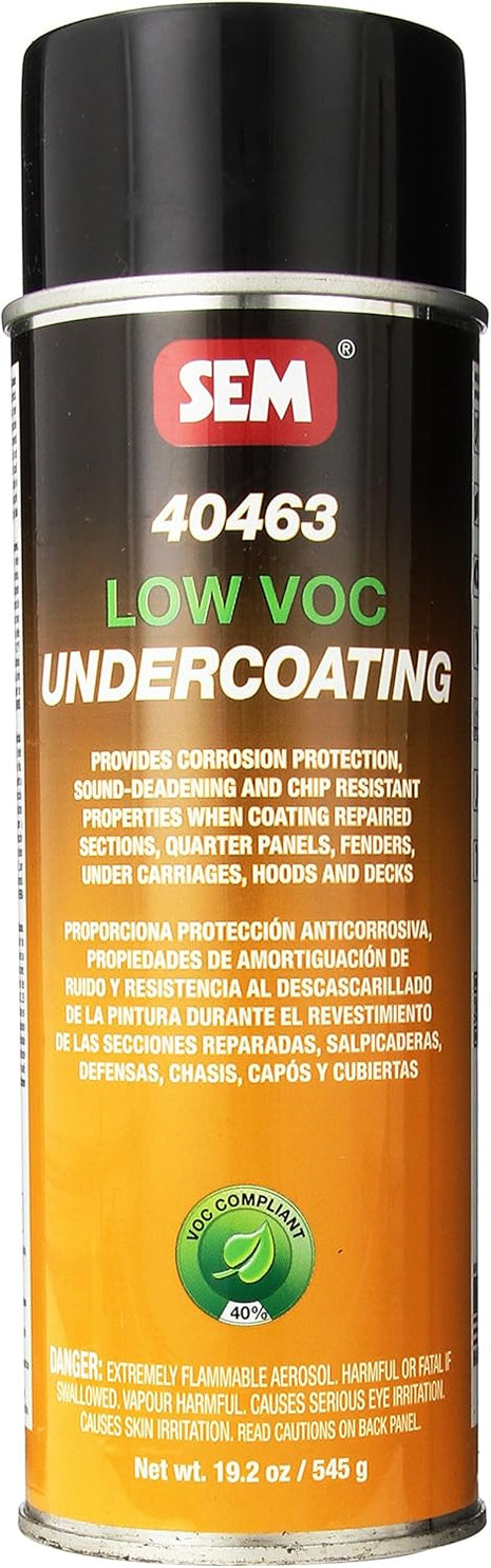 SEM 40463 Low VOC Undercoating Aerosol - 19.2 oz.