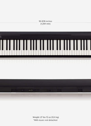 Roland FP 10 | Compact 88 Note Digital Piano | SuperNATURAL Piano Tones | Authentic Acoustic Feel Keyboard | Great for Beginners & Experienced Players | Bluetooth & MIDI Connectivity