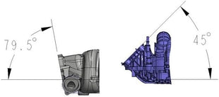 Holley Intake Manifold, Low-Profile, 92 mm Throttle Body Flange, Multi Port, Aluminum, Natural, Each