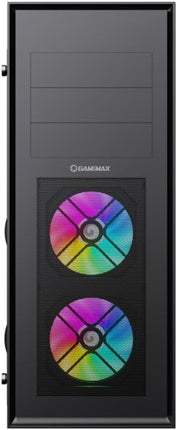 GAMEMAX Master 2 Black/Mesh/Tempered Glass/Metal ATX Full Tower Computer Case