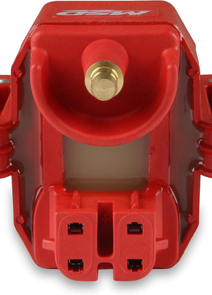 MSD 8226 Ignition Coil Dual Connector, Red, HEI Style