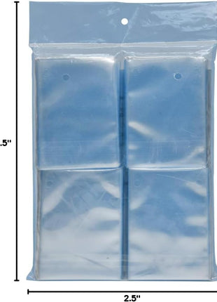 2.5 inch x 3.5 inch Soft Trading Card Penny Sleeves (1000ct)