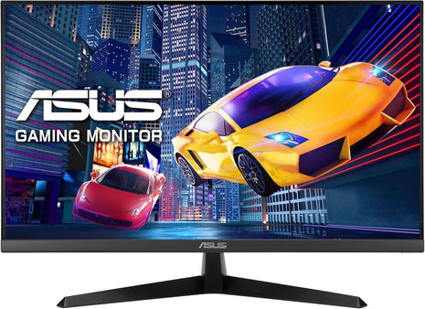ASUS 27 inch 1080P Eye Care Monitor (VY279HGR) - Full HD, IPS, 120Hz, 1ms, Adaptive Sync, for Working and Gaming, Eye Care Plus, Blue Light Filter, Flicker Free, SmoothMotion, DisplayWidget, 3 yr warranty