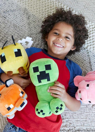 Mattel Minecraft Basic Plush Character Soft Dolls, Video Game-Inspired Collectible Toy Gifts for Kids & Fans Ages 3 Years Old & Up