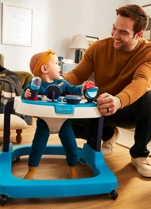Safety 1st Ready, Set, Walk! DX Developmental Walker, Spotlight Teal