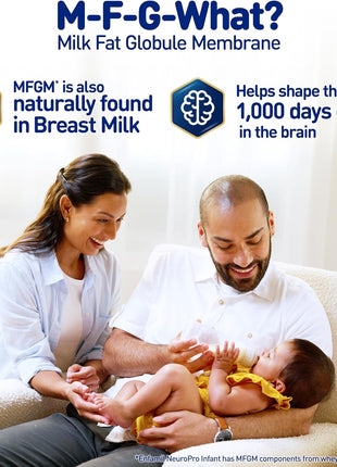 Enfamil, NeuroPro Baby Formula, Brain Building Duo DHA and Mfgm, Exclusive Immune Supporting HuMO6 Blend, Powder Infant Formula, Baby Milk, 20.7 Ounce