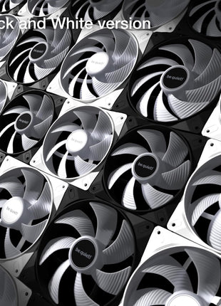 be quiet! Light Wings LX 120mm PWM high-Speed Fan, Illuminated hub, Frosted Blades, Multiple Colors and Modes, Optimized Blades for Extraordinary air Pressure, Daisy Chain Option, Rifle Bearing