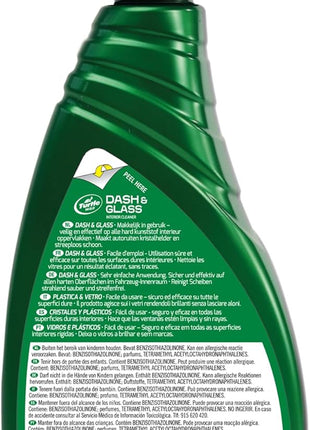 Turtle Wax 51783 Dash & Glass Car Dashboard & Window Screen Shine 500ml