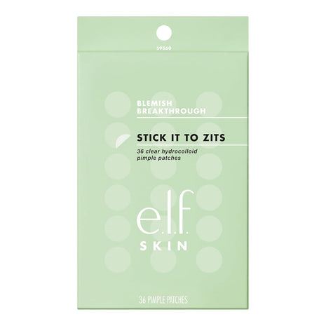 e.l.f. SKIN Blemish Breakthrough Stick It To Zits Pimple Patches | Helps Reduce The Look of Blemishes & Heal, Vegan & Cruelty-free, 36 Patches