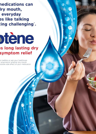 biotène Oral Rinse Mouthwash for Dry Mouth, Breath Freshener and Dry Mouth Treatment, Fresh Mint - 33.8 fl oz