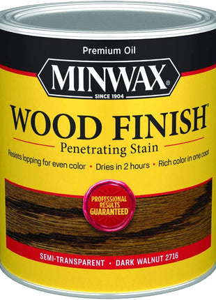 Minwax Wood Finish, Dark Walnut, 1 Quart