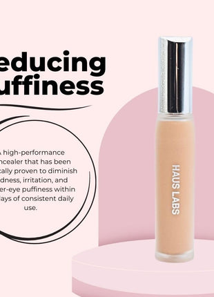 HAUS LABS BY LADY GAGA Triclone Skin Tech Hydrating + De-puffing Concealer with Fermented Arnica 14 Light Peach