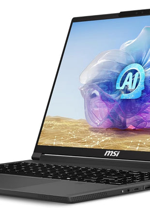 MSI Creator A16 AI+ (2024) 16 inch QHD+ 240Hz Laptop: AMD Ryzen AI 9-365, NVIDIA RTX 4060, 32GB LPDDR5x, 1TB NVMe SSD, WiFi 7, Win 11 Home: Lunar Gray A3HVFG-038US