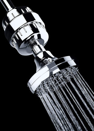 Aquabliss High Output Revitalizing Shower Filter - Reduces Dry Itchy Skin, Dandruff, Eczema, and Dramatically Improves The Condition of Your Skin, Hair and Nails - Chrome (SF100)