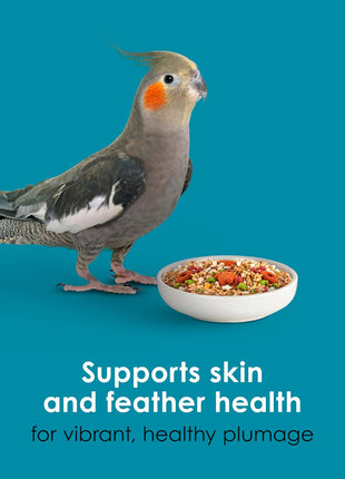 Kaytee Forti-Diet Pro Health+Safflower Nourish+Protect Cockatiel Food, Supports Breeding and Molting, Nutrition Backed by Science, Digestive and Brain Health, 4 pounds
