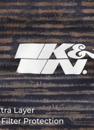 K&N RU-0210PK Black Precharger Filter Wrap - For Your K&N RC-0410 Filter